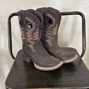 Durango Dark Brown Leather Boots